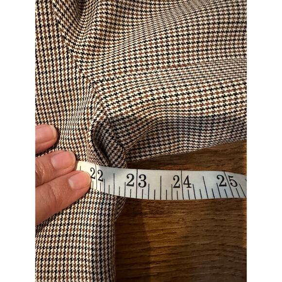 A New Day Women's Brown Houndstooth Oversized Blazer Large NWT Street Style - Picture 6 of 8